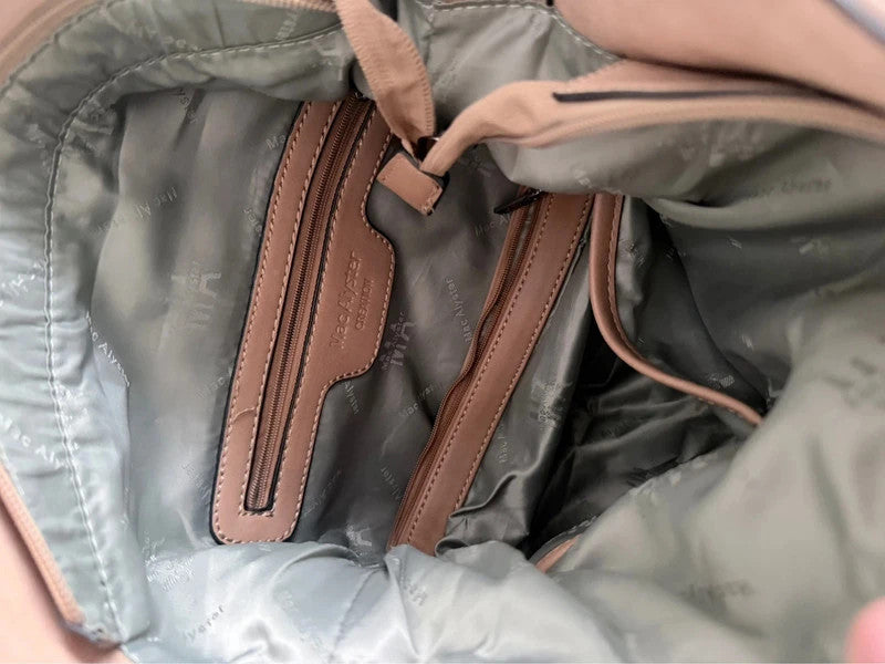 Sac Mac Alyster beige effet cuir chic spacieux