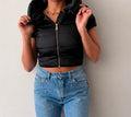 Doudoune noire GUESS by Marciano courte puffer M