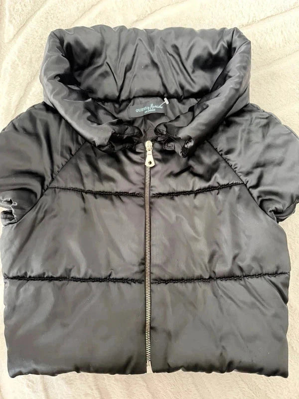 Doudoune noire GUESS by Marciano courte puffer M