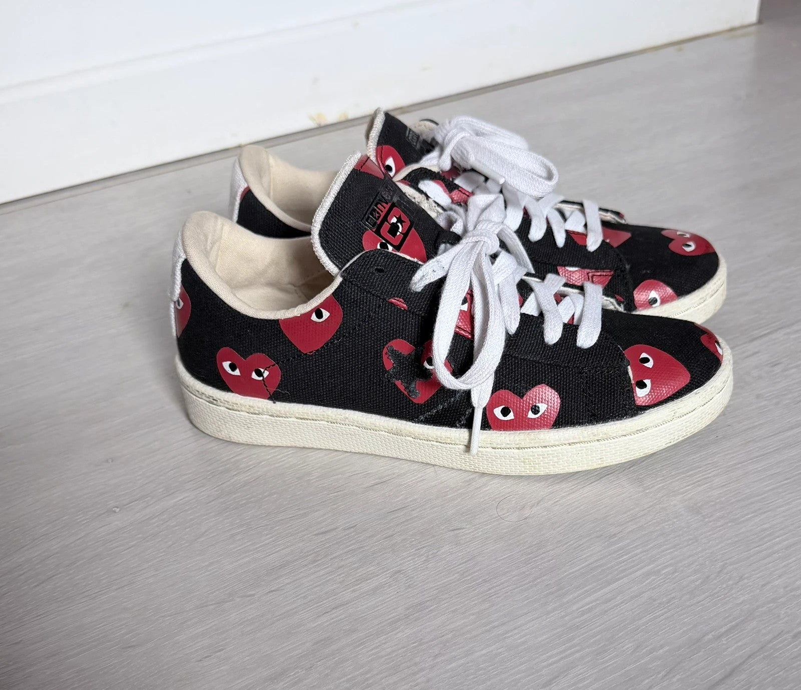 Converse Comme des Garçons PLAY noires taille 36