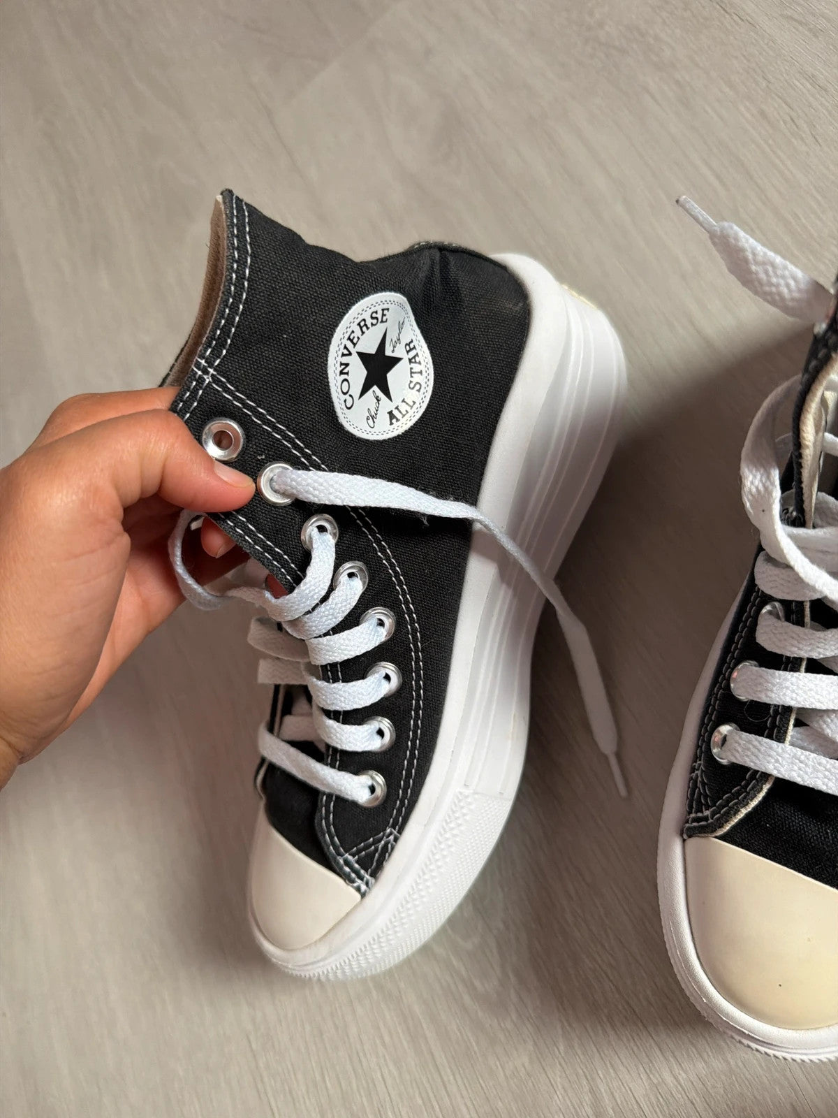 Converse Chuck Taylor All Star noires montantes – Taille 36