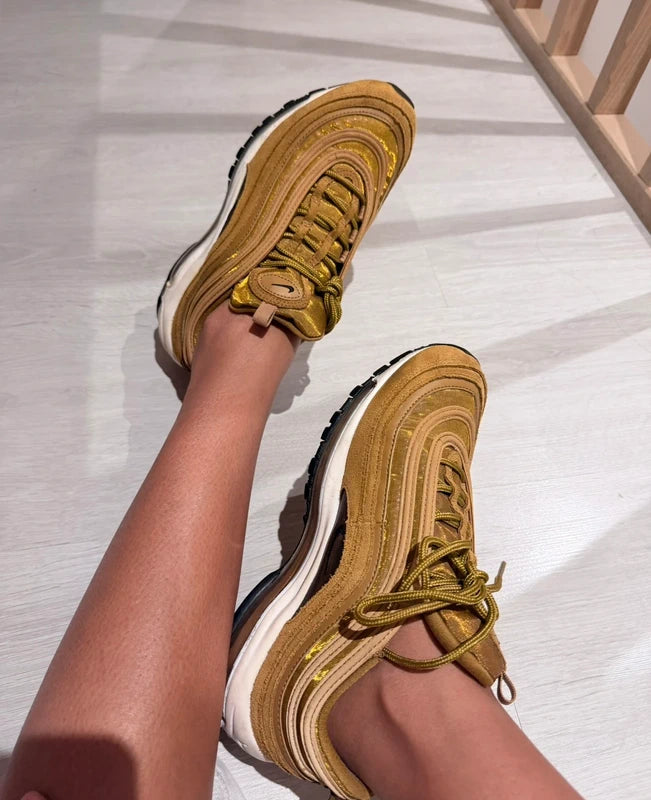 Nike Air Max 97 “Caramel” / Gold – Taille 39