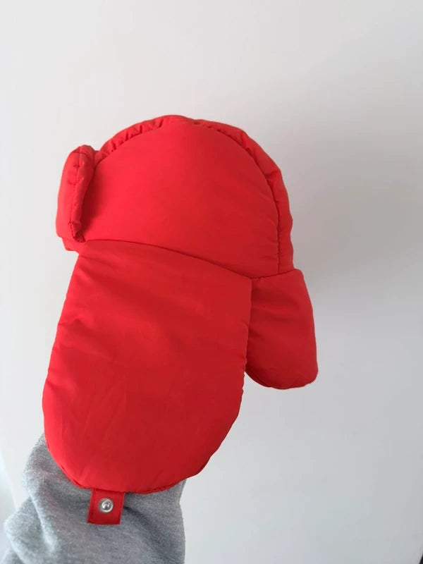 Bonnet chapka rouge Lacoste taille M