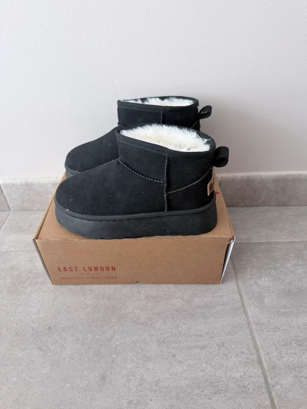 Boots fourrées noires Lee Cooper neuves – plateforme – T36
