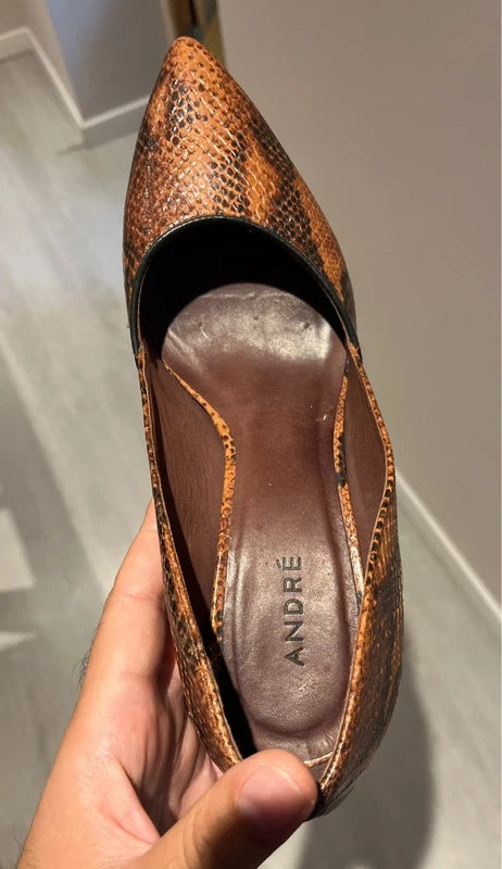 Escarpins effet python ultra chic – élégance & caractère