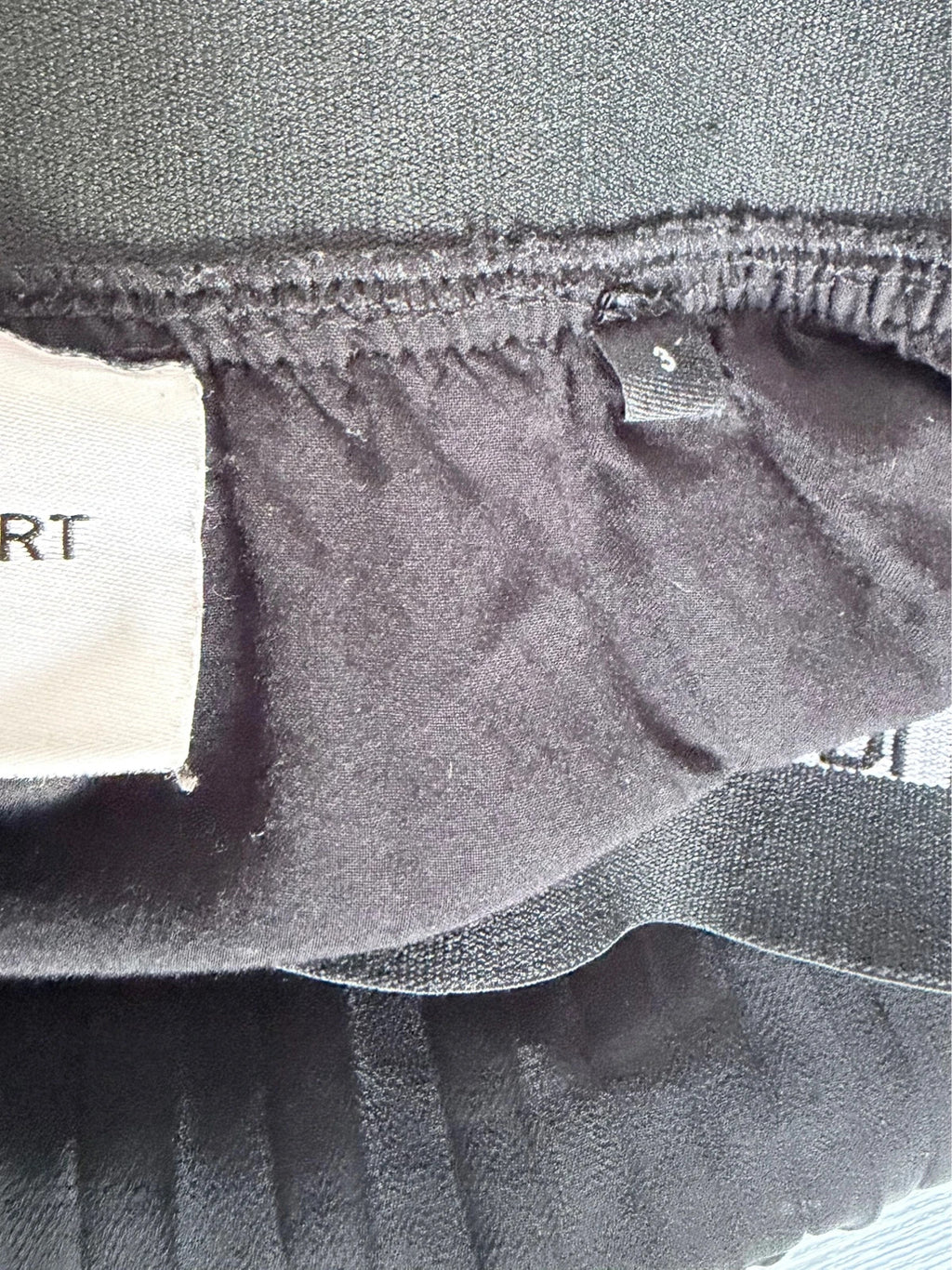 Jupe plissée noire The kooples