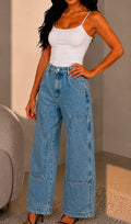 Jean cargo large Suncoo Taille 36 magnifique
