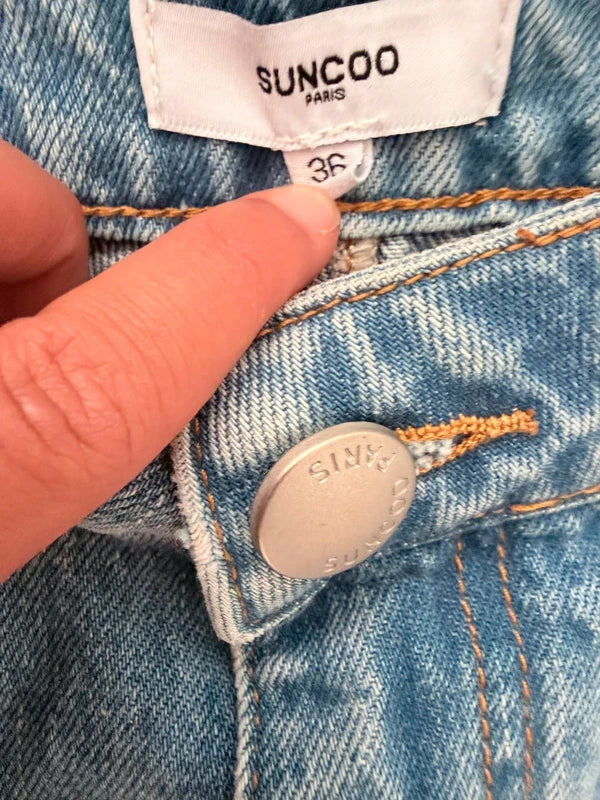 Jean cargo large Suncoo Taille 36 magnifique