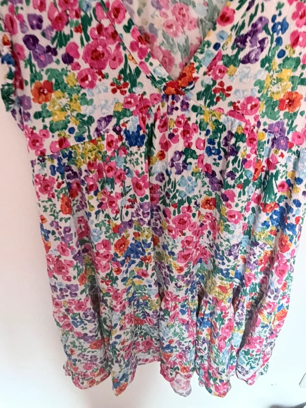 Robe fleurie Vintage Love – Fluide & romantique – Taille M/L