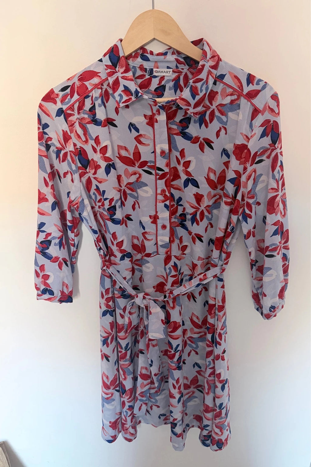 Robe chemise fleurie Damart