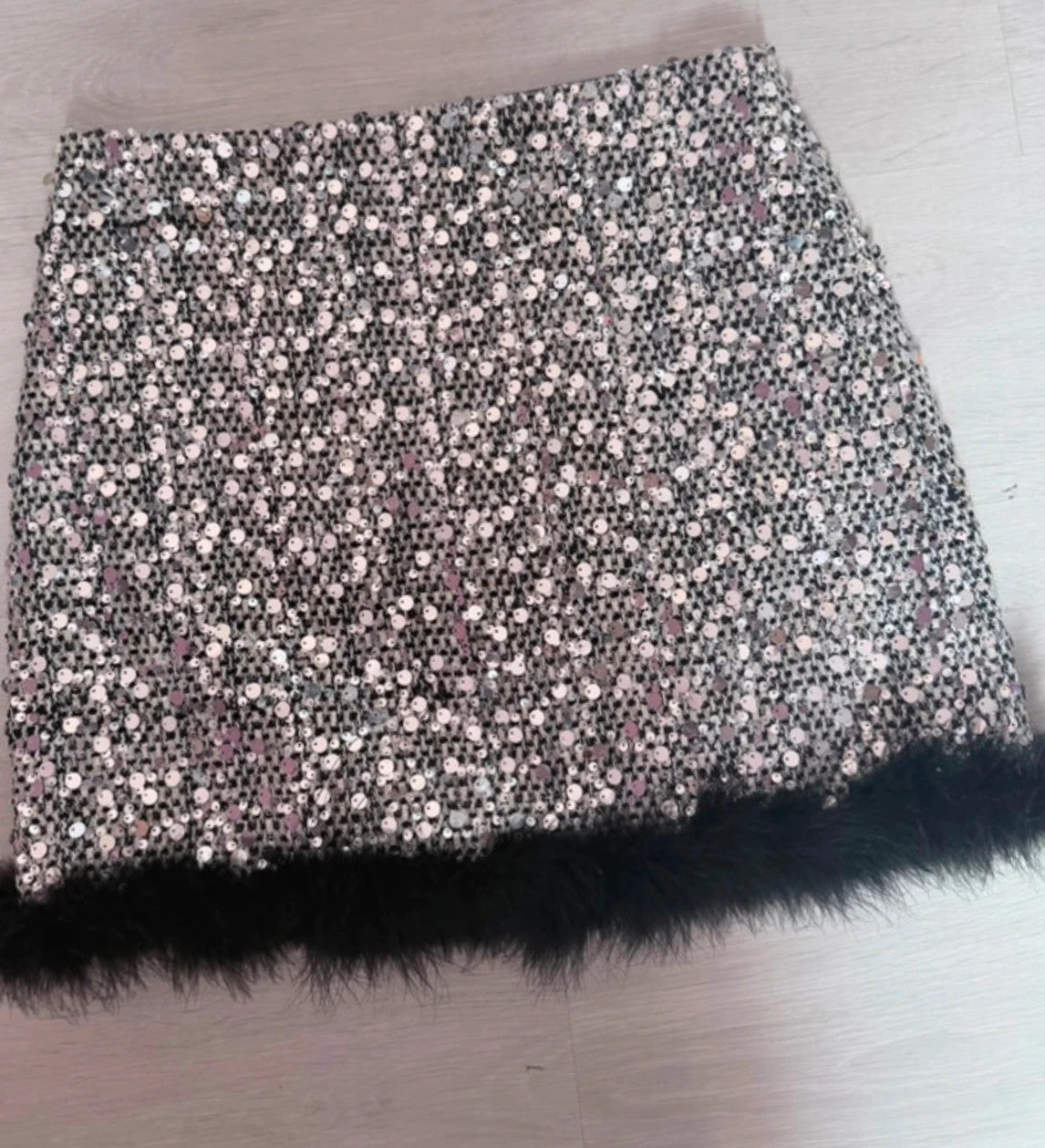 Ensemble paillettes Zac & Zoe Paris – Veste T36 + Jupe T40