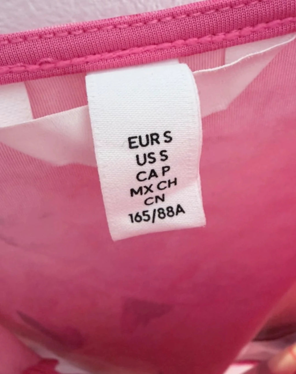 Body H&M rose à imprimé floral – Taille S – Très bon état