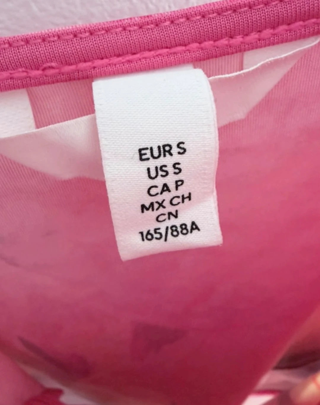 Body H&M rose à imprimé floral – Taille S – Très bon état