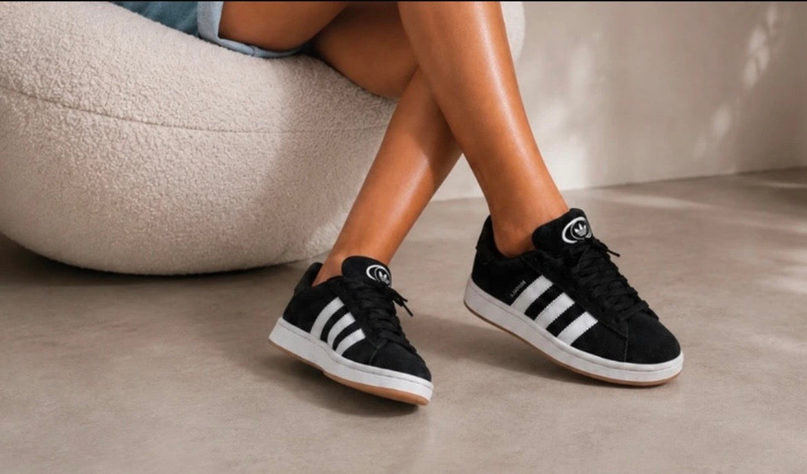 Adidas Campus noires femme – T38 2/3 – très bon état